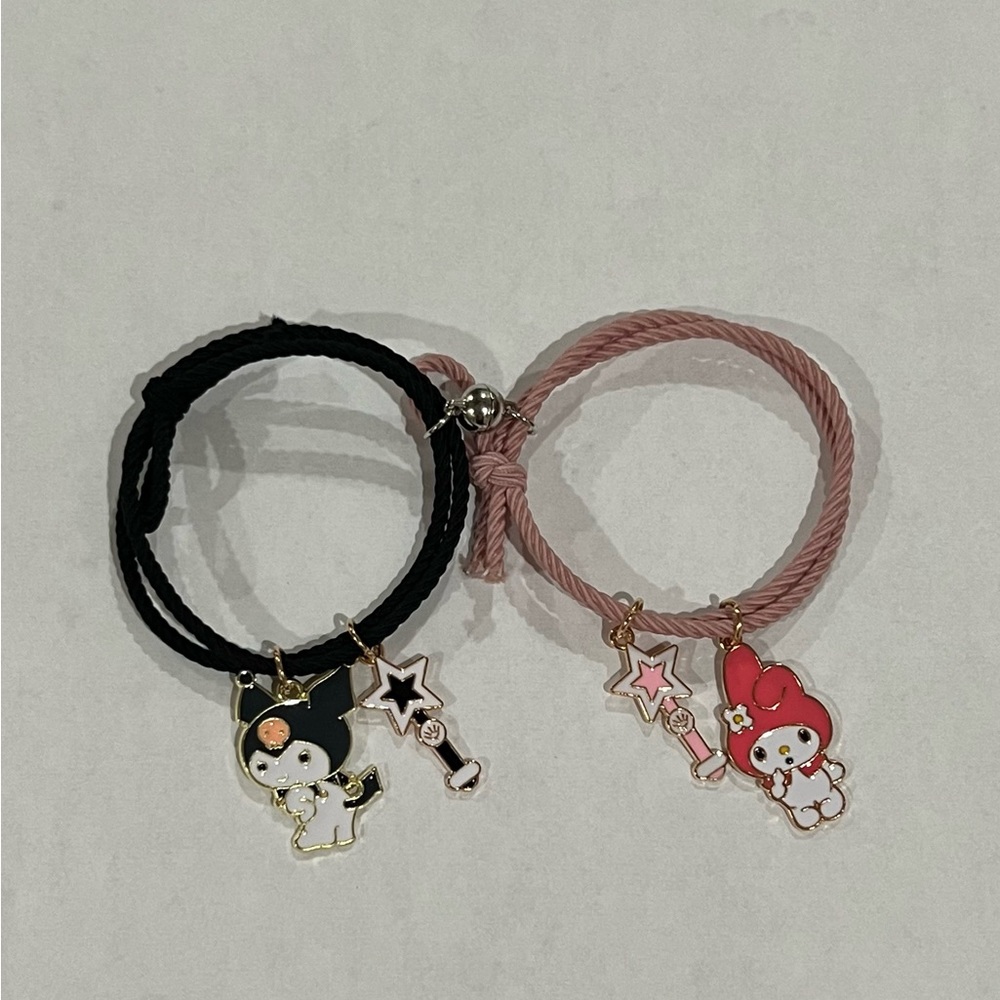 My Melody and Kuromi Bracelets